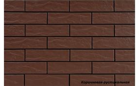 Коричневая рустикальная